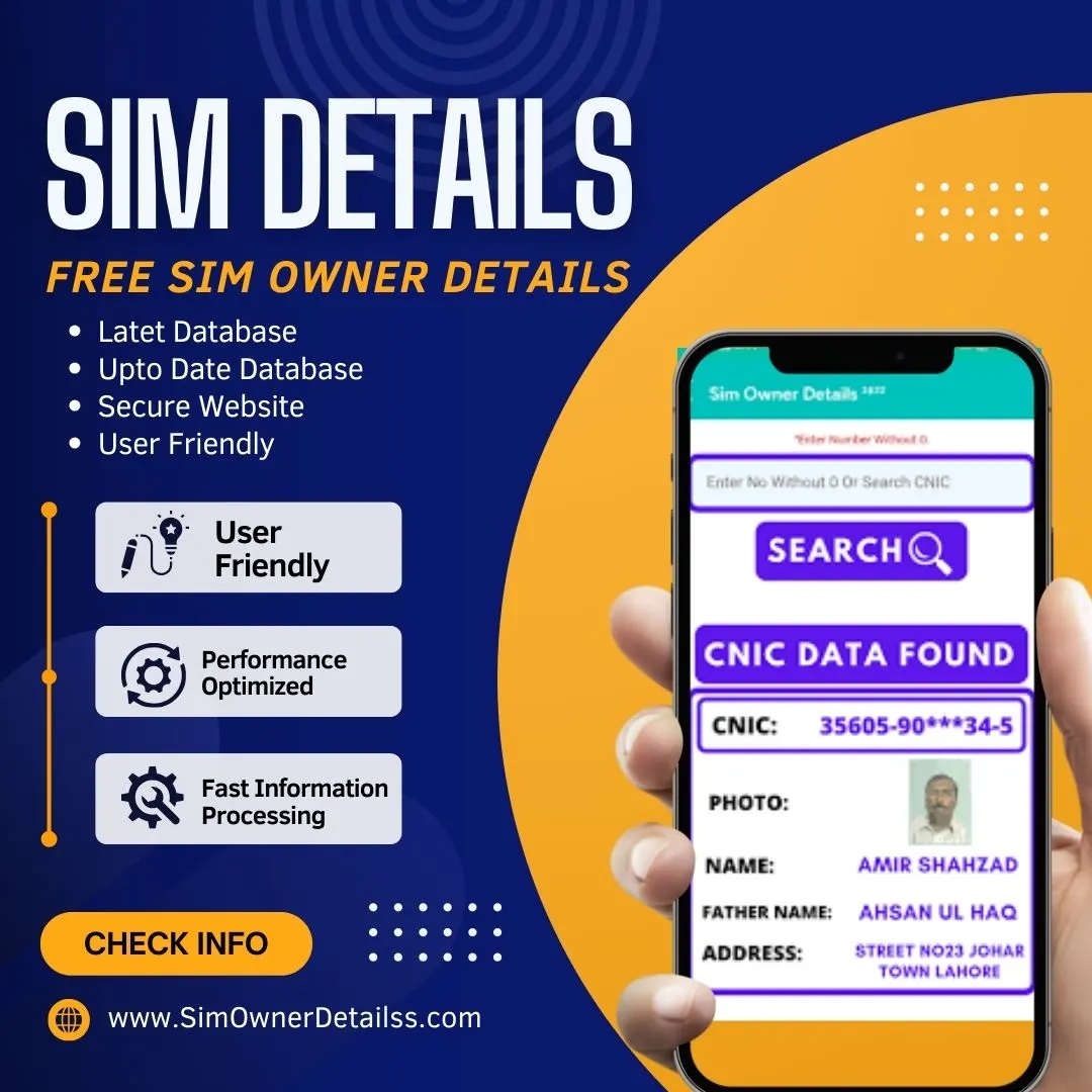 Looking to find out who’s behind an unknown number in Pakistan? Sim Owner Details is the go-to tool for you. It is an easy-to-use online platform that helps